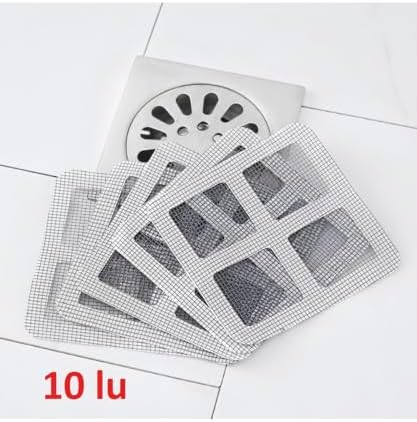 10'lu Tek Kullanımlık Banyo Gider Süzgeci ve Sineklik Tamir Kiti