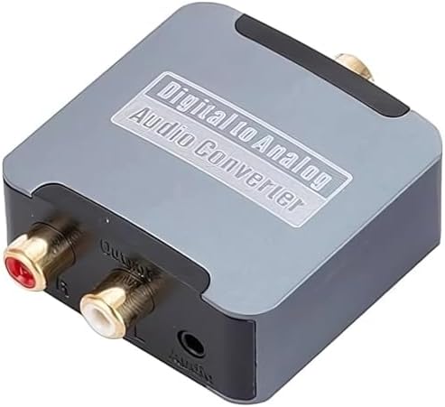 6548 Dijital To Analog 3.5mm Optik Ses Tos Çevirici Dönüştürücü Adaptör Koaksiyel ya da optik dijital ses girişinden Analog 3.5mm veya RCA L/R sesli çıkışına, dönüştürme yapar.