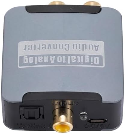 Alternative view of 6548 Dijital To Analog 3.5mm Optik Ses Tos Çevirici Dönüştürücü Adaptör Koaksiyel ya da optik dijital ses girişinden Analog 3.5mm veya RCA L/R sesli çıkışına, dönüştürme yapar.