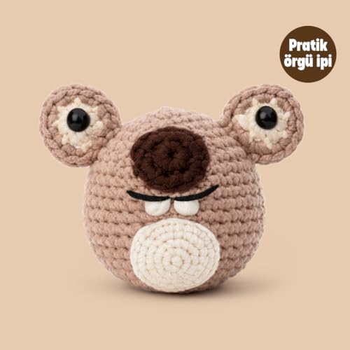 Alternative view of Seddy Tığ Kiti Yeni Başlayanlar İçin Videolu Amigurumi Örgü Oyuncak Seti