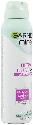 Mineral Ultra Kuru Deodorant 150ml (4 paketi)