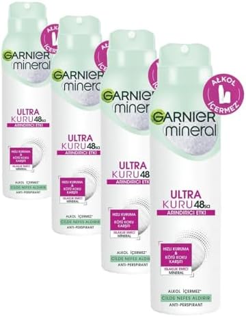 Alternative view of Mineral Ultra Kuru Deodorant 150ml (4 paketi)