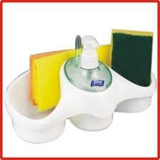 Alternative view of Sıvı Sabunluk ve Süngerlik Organizatör - Lavabo Düzenleyici Mutfak Seti