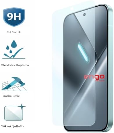 X8 Pro Ekran Koruyucu 9H Sertlik Parlak