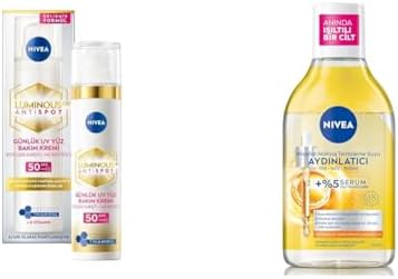 Spf50 Luminous630 Thiamidol Leke Karşıtı Güneş Koruyucu 40ml Ve Micellar Makyaj Temizleme Suyu 400ml