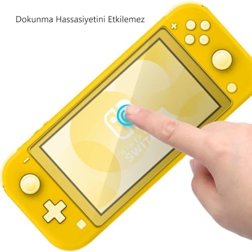 Alternative view of Switch Lite ile Uyumlu Ekran Koruyucu 5.5 inç 9H Parlak Koruma Oyun Konsolu