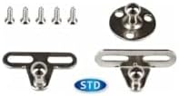 Alternative view of Std 2 Adet Dolap Kapak Gazlı Amortisörü Pistonu Mutfak Dolabı Kapağı Hidroliği 27CM 80N