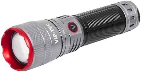 VT891207 VEGA LT 800m Uzun Menzilli Şarj Edilebilir Alüminyum El Feneri Koruyucu Kılıf