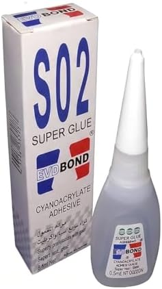 Alternative view of 5 Adet S02 Yapıştırıcı (20 Gr) - Hızlı Kuruyan Çok Amaçlı Süper Güçlü Yapıştırıcı Seti