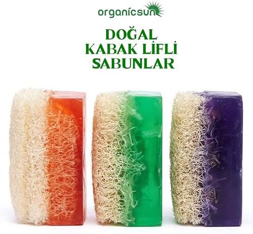 Alternative view of Doğal Kabak Lifli Kolajen Collagen Sabunu 120 Gr - Tüm Cilt Tipleri - Anti Aging, Kırışıklık Karşıtı