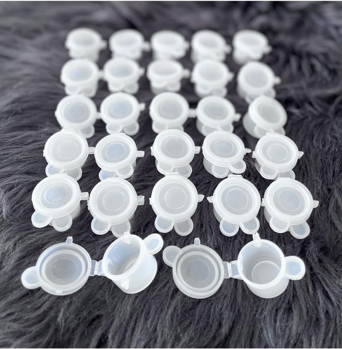 Boş Boya Kutusu 10ml 30 GÖZ, Sayılarla Boyama Taş tuval Boyama hobi Boş boya kutusu Boncuk Kutusu Numune Kutusu Kapaklı Sızdırmaz Plastik Kutu (30)