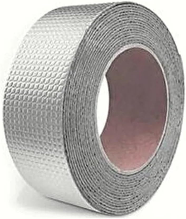 Usin Tesisat Çatı Pencere Karavan Tekne Hortum Boru İzolasyon Tamir Bandı Sızdırmaz Sakız Bant 2 MT 48MM