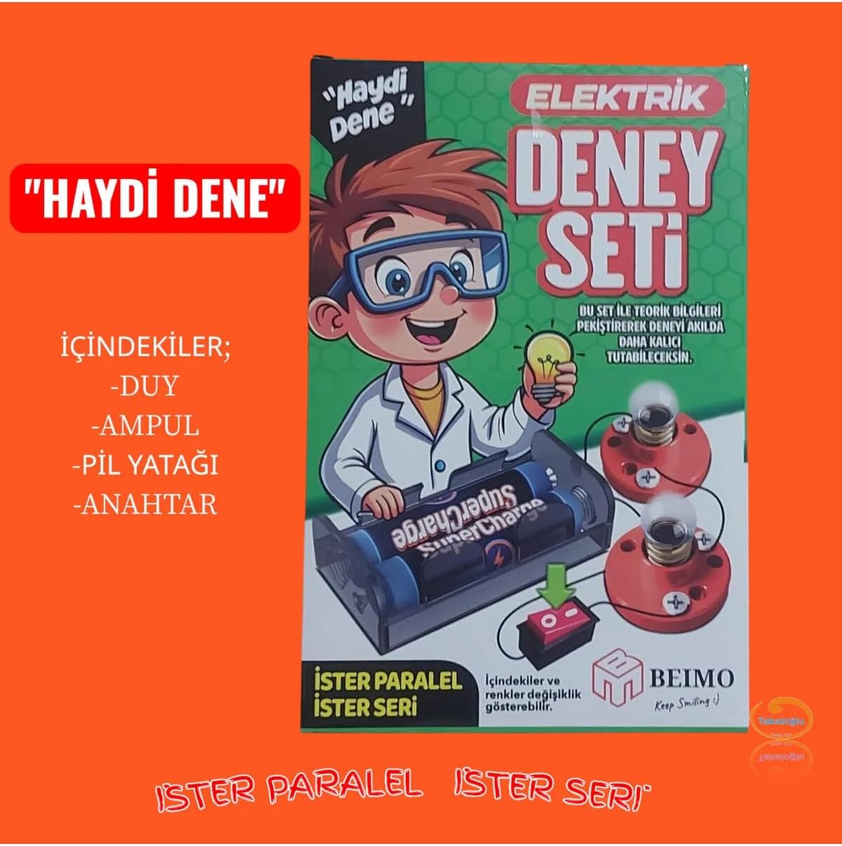 Alternative view of TAKALOĞLU ELEKTRİK DENEY SETİ
