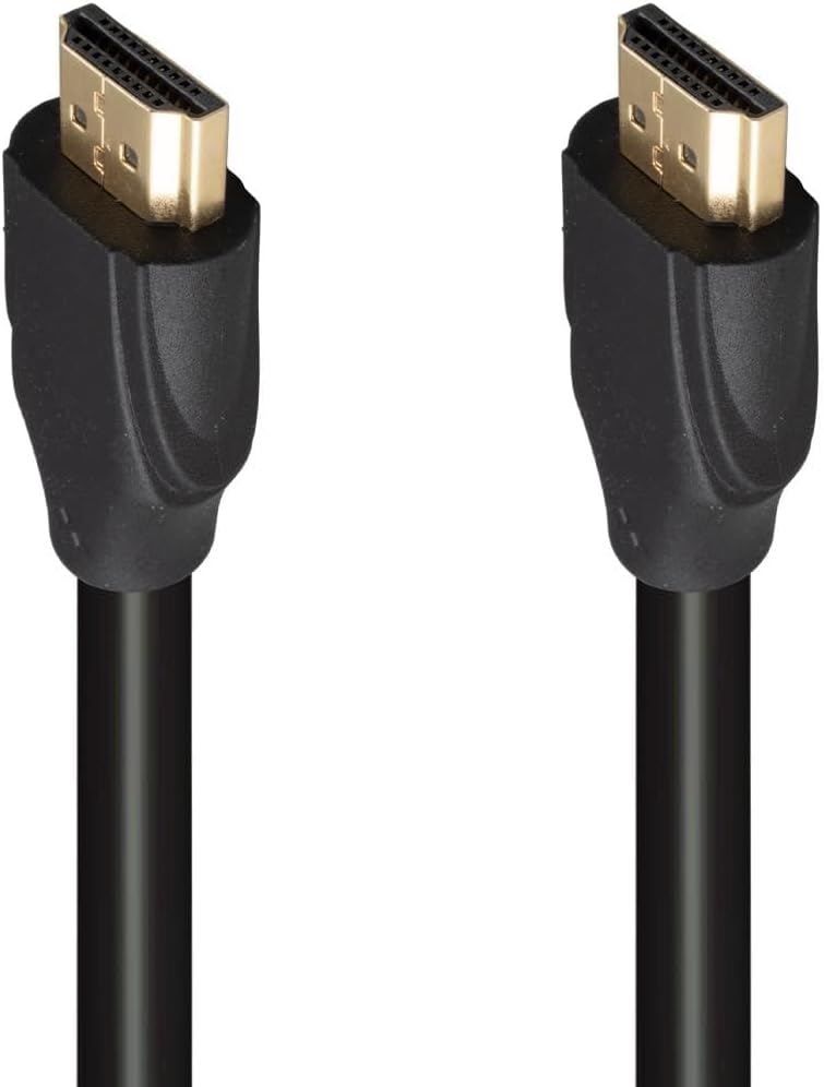 Alternative view of Uçlu HDMI Kablo, Siyah, 1.5 Metre, 4K Ultra HD ve 1080p Full HD Destekli, TV, Projektör ve Oyun Konsolu ile Uyumlu