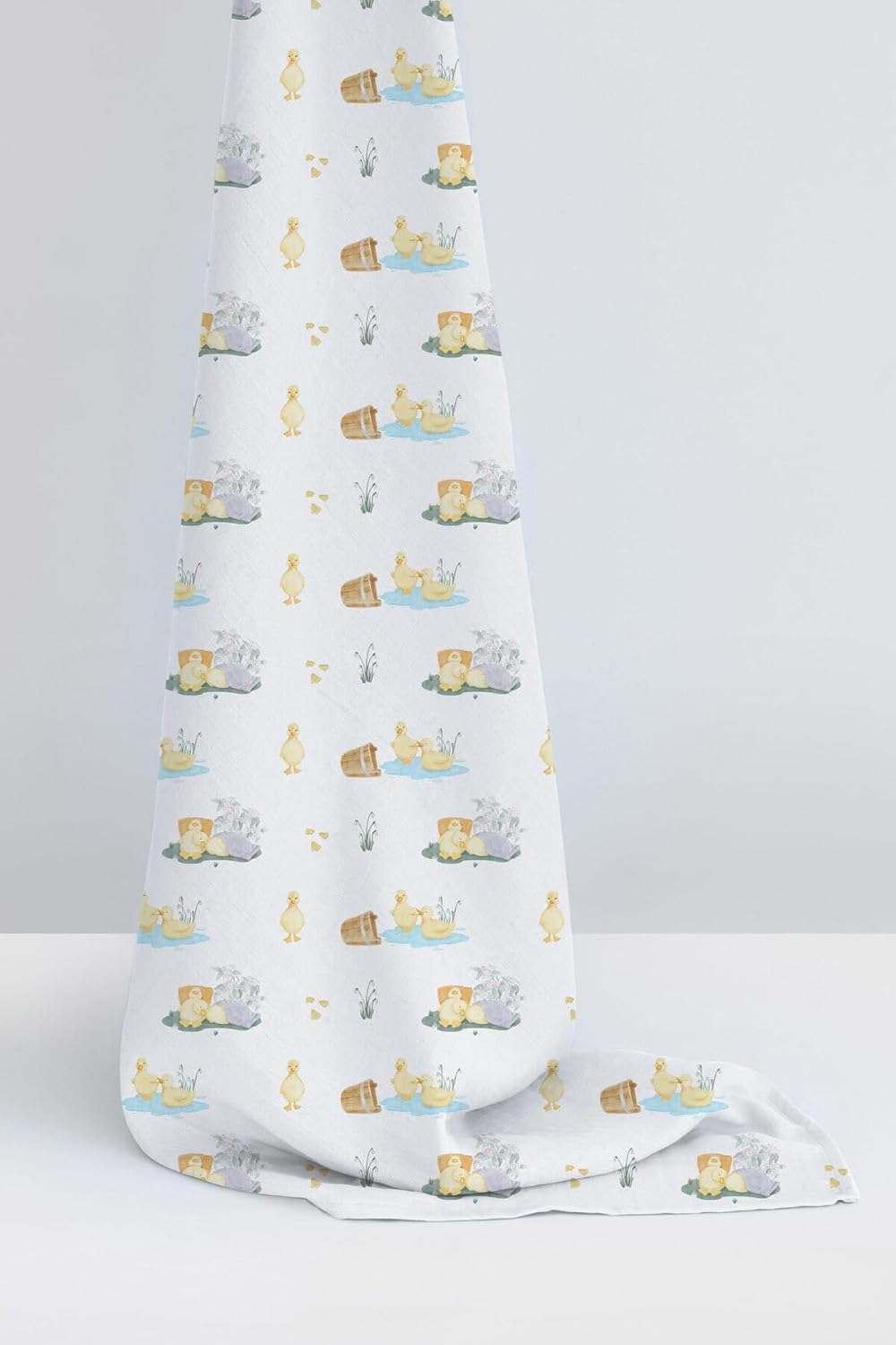 % 100 Pamuk Müslin Bebek Örtüsü - Petits Caneton 70x70 cm