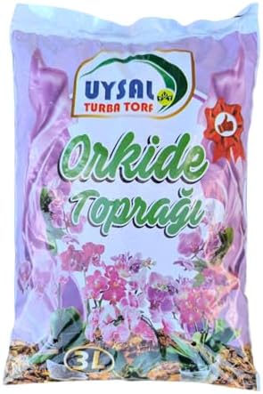 Orkide Toprağı (3 Litre), Vitaminli Orkide Toprağı, Orkide Çiçeklendirme Toprağı Orkide