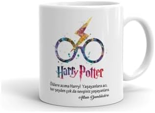 Alternative view of Potter anlamlı yazı seramik kupa.komik kupalar