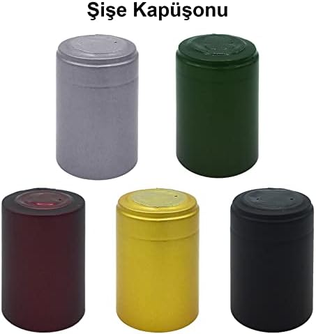 Alternative view of Kalın Cam Şişe Seti, 250 ml, Yağdanlık Akıtıcılı Kapaklı, Yağlık ve Sirkelik, Kapüşonlu, 6 Adet, Yeniden Kullanılabilir (Şeffaf, Geolive (Kavisli))