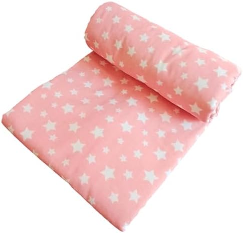 ASEV HOME Ütü Masası Kılıfı Keçeli İpli Stoperli Büyük Boy 55x140 cm PİNK STAR