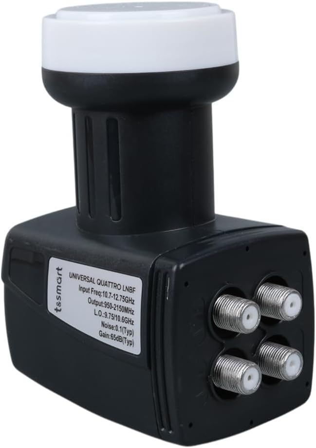 PARCBENY 5173 T&SMART ULTRA HD 4K UNIVERSAL QUATTRO SANTRAL DÖRTLÜ LNB 0.1DB (4'lü 4K 5173)