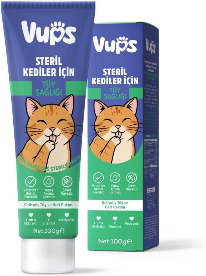 Alternative view of Tüy Dökülme Engelleyici, Tüy Yumağı ve Kusma Önleyici Multivitamin Kedi Malt Macunu 100g