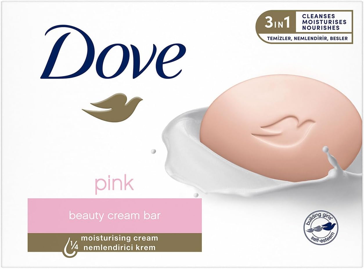 Dove Beauty Cream Bar Pink Nemlendirici Krem 90 g (6 paketi)