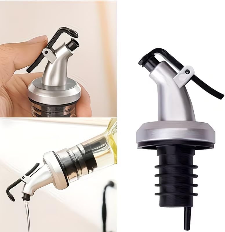 Yağdanlık Yedek Ağzı, Aç Kapa Özellikli, Premium Kalite, 4'lü Set