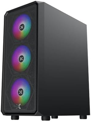 Alternative view of XIGMATEK DUO X SİYAH ODIN II 4x120mm RGB FANLI 750W 80PLUS MidT ATX GAMING KASA EN46483