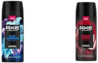 Axe Seti | Erkek Blue Lavender 150 ml x1 + Erkek Cherry Spritz 150 ml x1