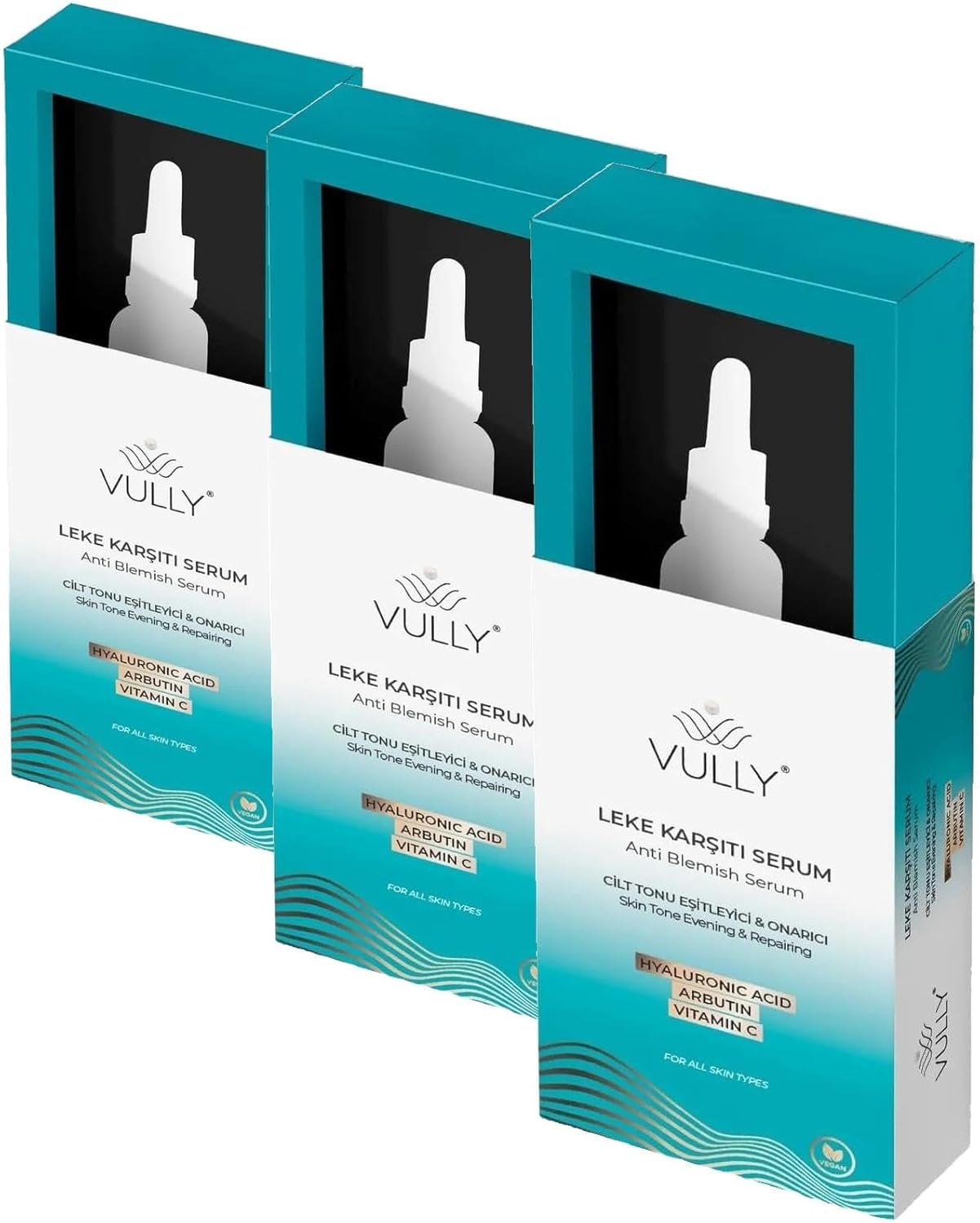 Alternative view of Cilt Tonu Eşitleyici Onarıcı Leke Karşıtı Serum 30ml Yüzde İki Arbutin Yüzde İki Hyaluronic Yüzde İki Vitamin C (3 paketi)