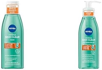 Seti | Derma Skin Clear Sivilce Karşıtı Tonik 200ml x1 + Derma Skin Clear Sivilce Karşıtı Jel 150ml x1