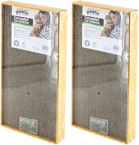 Pawise Karton Kedi Tırmalama Dikdörtgen 48 Cm (2 paketi)