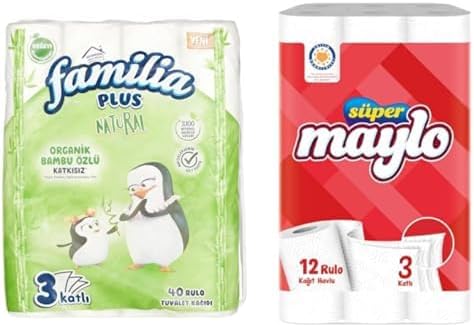 Familia Plus Natural 40'lı Paket x1 + Maylo 12’li x1