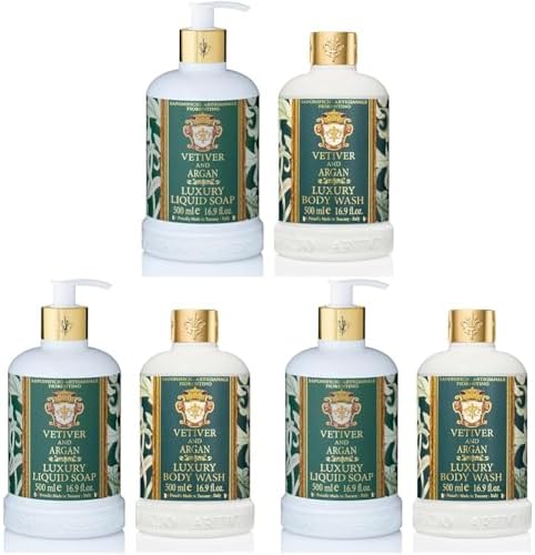 Alternative view of Saponificio Artigianale Fiorentino Sıvı Sabun 500 ml - Vetiver and Argan (3 paketi)