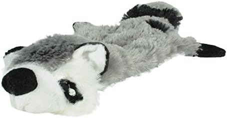 Alternative view of Hyper Pet Critter Skinz Rakun Peluş Köpek Oyuncağı, Squeaker, Medium (2 paketi)