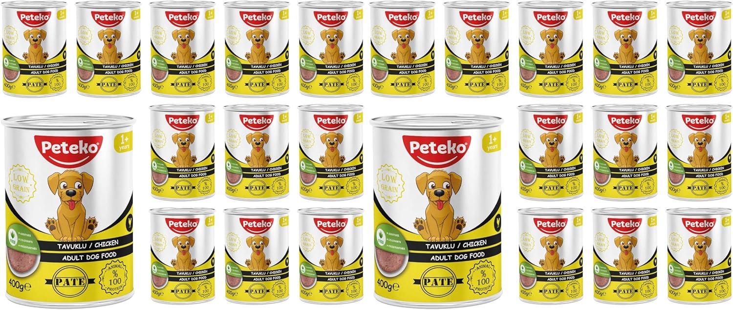 Yetişkin Köpek Tavuklu Pate 400 Gr x 12 adet (2 paketi)
