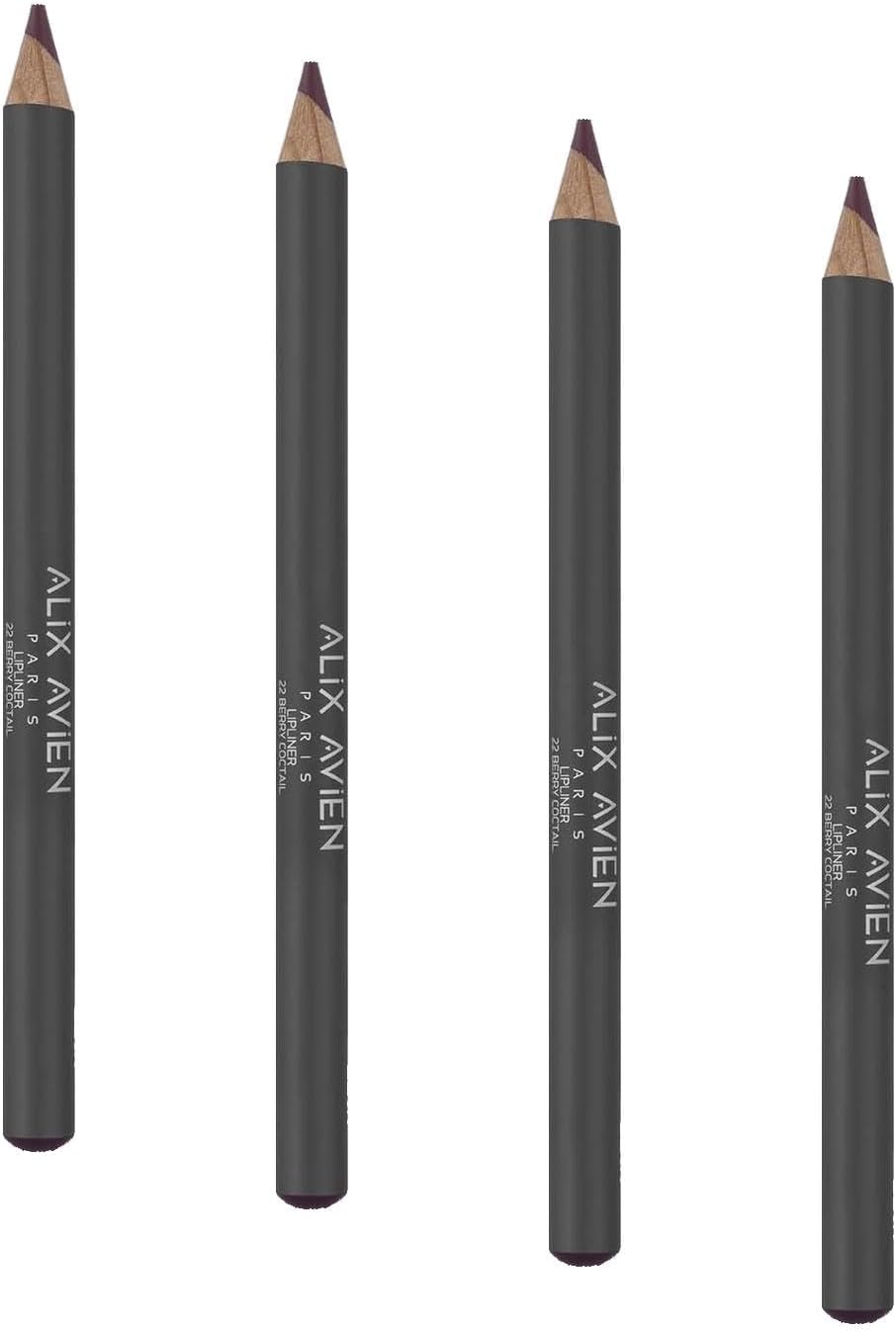 Alternative view of Uzun Süre Kalıcı Dağılma Yapmayan Nemlendirici Dudak Kalemi - Lipliner Pencil 22 Coctail (4 paketi)