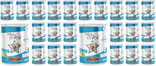 Alternative view of Prostar Yetişkin Köpek Balıklı ve Jöleli Konserve Mama 400 Gr x 12 adet (2 paketi)