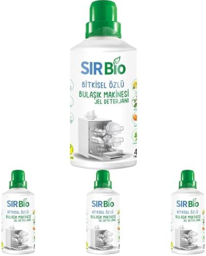 Alternative view of Sır Bio Bitkisel Özlü Bulaşık Makinesi Jel Deterjanı 1000 ML (4 paketi)