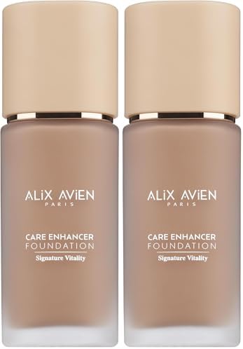 Alternative view of Alix Avien Kırışıklık Karşıtı Nemlendirici SPF30 Parlak Bitişli Fondöten Care Enhancer 818 (2 paketi)