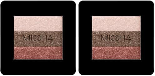 Yumuşak Dokulu, Dökülme Yapmayan 3 Renkli Göz Farı Triple Shadow No.20 (Coin) (2 paketi)