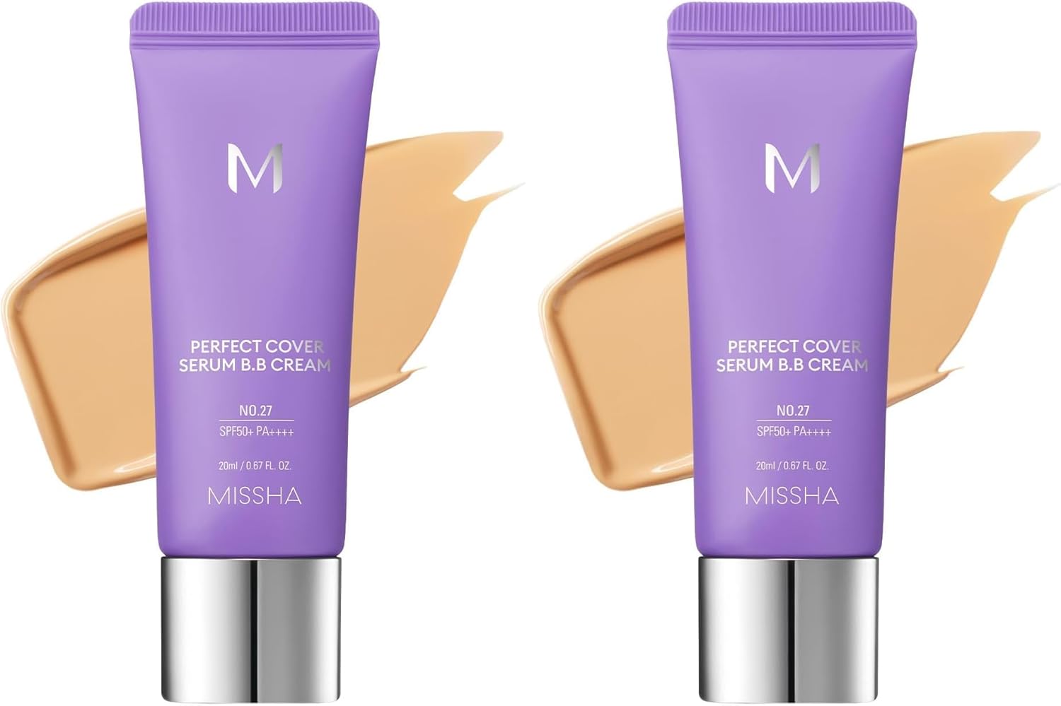 Alternative view of Yaşlanma Karşıtı Bakım ve Aydınlık Görünüm Sunan M Perfect Cover Serum BB Cream (No:27) (2 paketi)