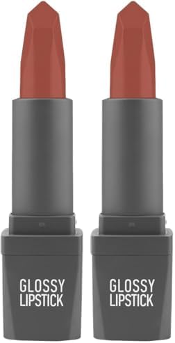 Alternative view of Uzun Süre Kalıcı Yoğun Renk Veren Nemlendirici Parlak Ruj - Glossy Lipstick 310 Spicy Terracotta (2 paketi)