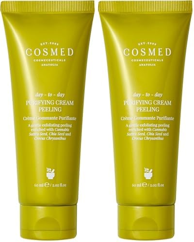 Cosmed Arındırıcı, Nemlendirici Etkili İnce Granüllü Peeling - Purifying Cream Peeling - 60 ml (2 paketi)