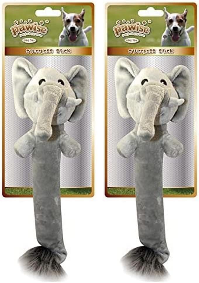 Pawise Stick Elephant Peluş Oyuncak (2 paketi)