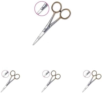 Kutulu Bıyık Makası 12cm (4 paketi)