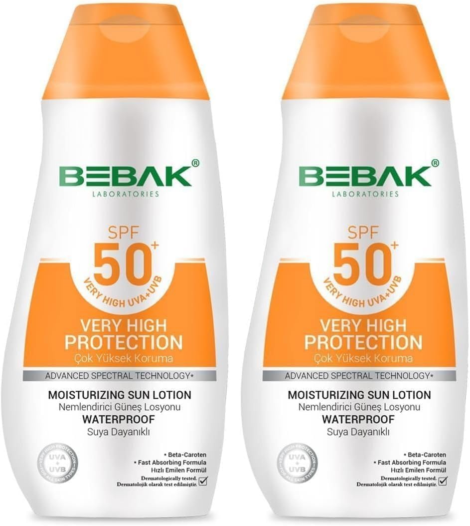 Alternative view of Bebak Nemlendirici Güneş Losyonu 50+ Spf 200 Ml (2 paketi)