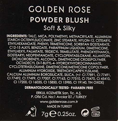 Alternative view of Powder Blush No: 14 Soft Peach - Mat ve Kalıcı Toz Allık 7 g (3 paketi)