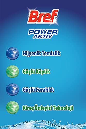 Power Çam Kokulu 3'lü Klozet Bloğu 3 x 50 g (4 paketi)