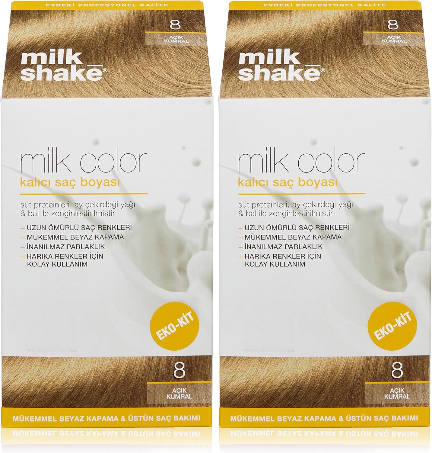Alternative view of Shake Eko Kit Saç Boyası 8 (0.5 g) (2 paketi)